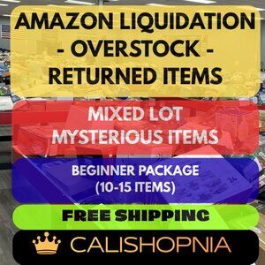 Amazon Liquidation Mystery Box | Wholesale Pallet | Small Box | 10-15 Mixed Item